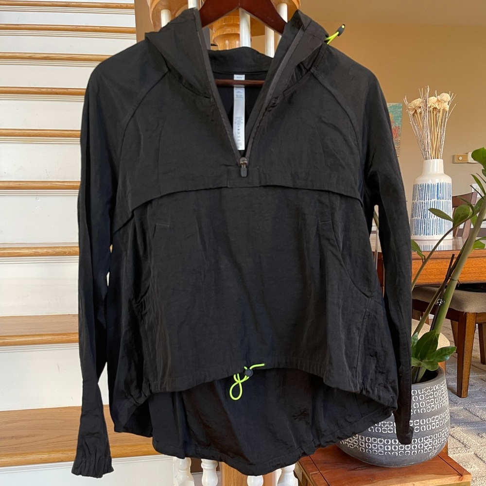 NWT Lululemon Seek Vistas 1/2 Zip Jacket Black